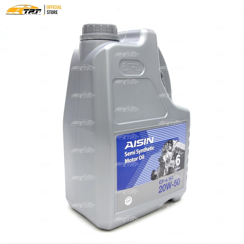 20W-50 CF4/SG Nhớt Động Cơ Semi Synthetic ECSF2056P [6 Lít] AISIN - Japan