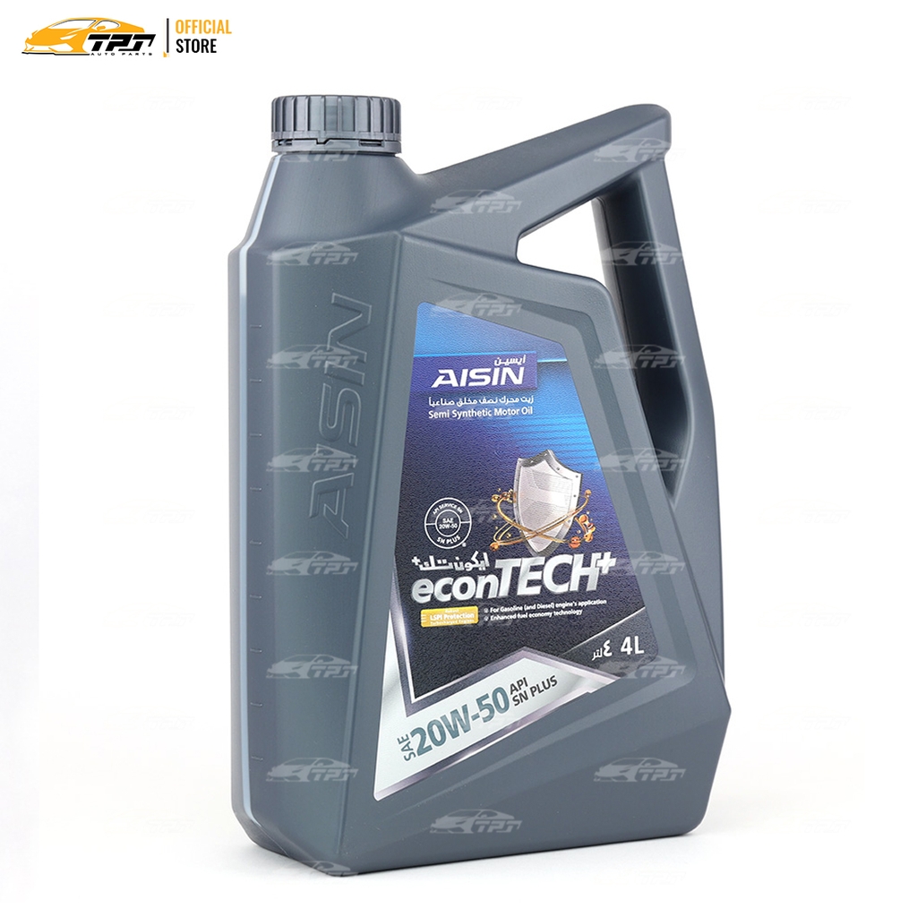 20W-50 SN/CF Nhớt Động Cơ Semi Synthetic ESSNP2054PN [4 Lít] AISIN - Japan