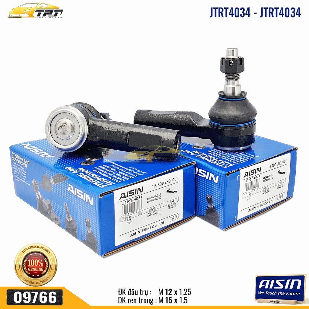 JTRT4034 - 34 Cặp Rô Tuyn Lái NGOÀI Toyota INNOVA - Toyota HILUX AISIN - Japan