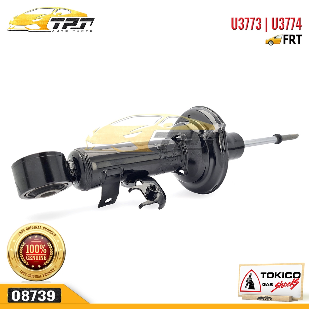 U3773 - U3774 Hơi Phuộc Nhún - Giảm Xóc TRƯỚC Toyota INNOVA 06-15 HILUX 2.5 2WD 04-15 TOKICO - Japan