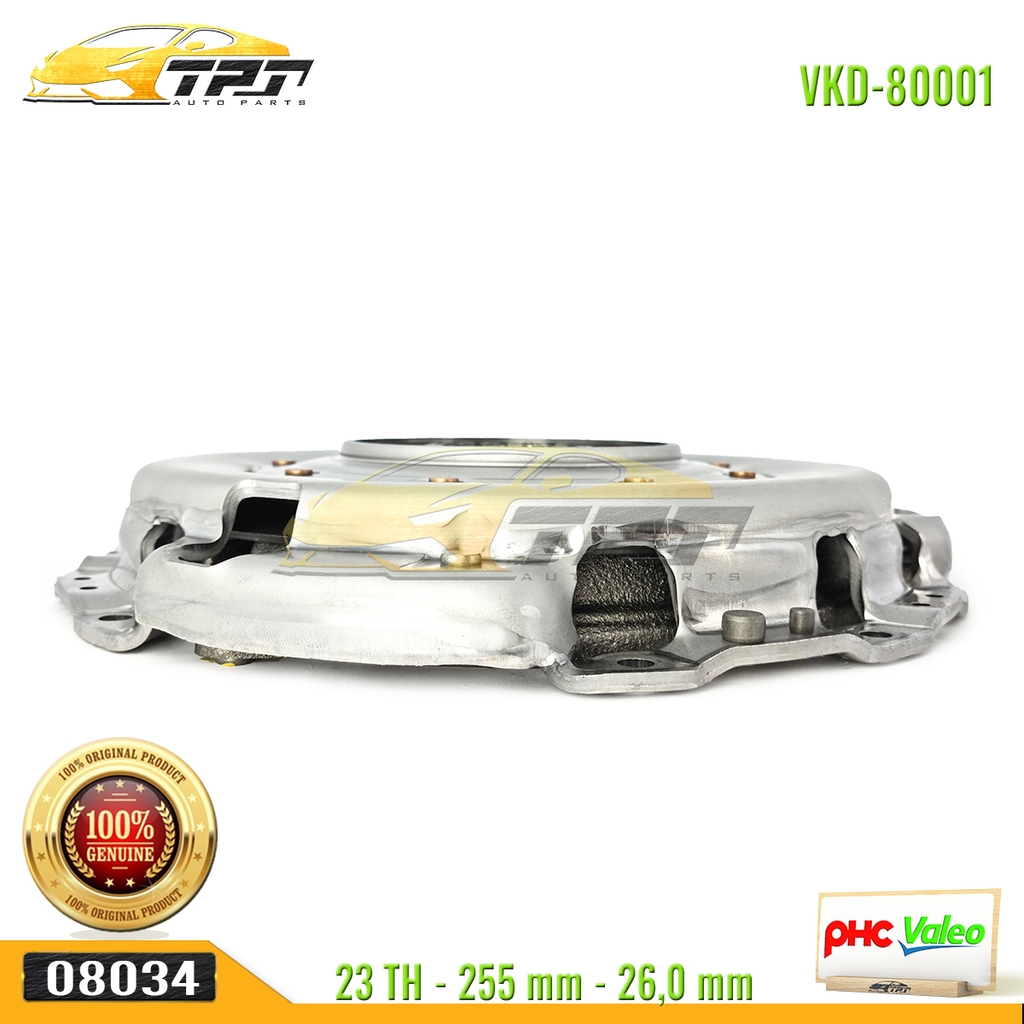 Bộ Kits Lá Côn - Mâm Ép Hyundai GRAND STAREX - PORTER 2 MAY DIEN - Kia BONGO 3 255 mm [VKD-80001] VALEO - Korea