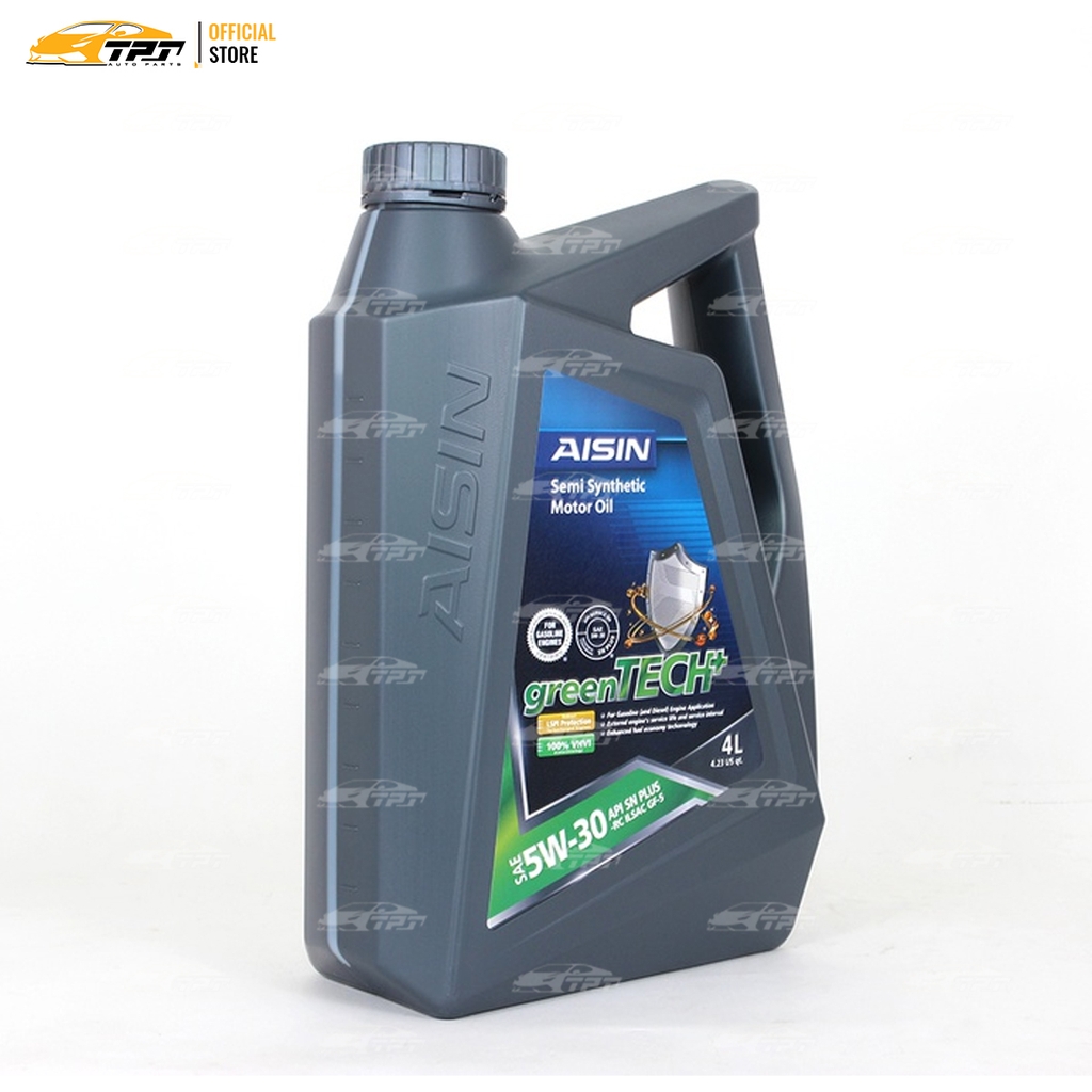 5W-30 SN/CF Nhớt Động Cơ Semi Synthetic ESSN0534PN [4 Lít] AISIN - Japan
