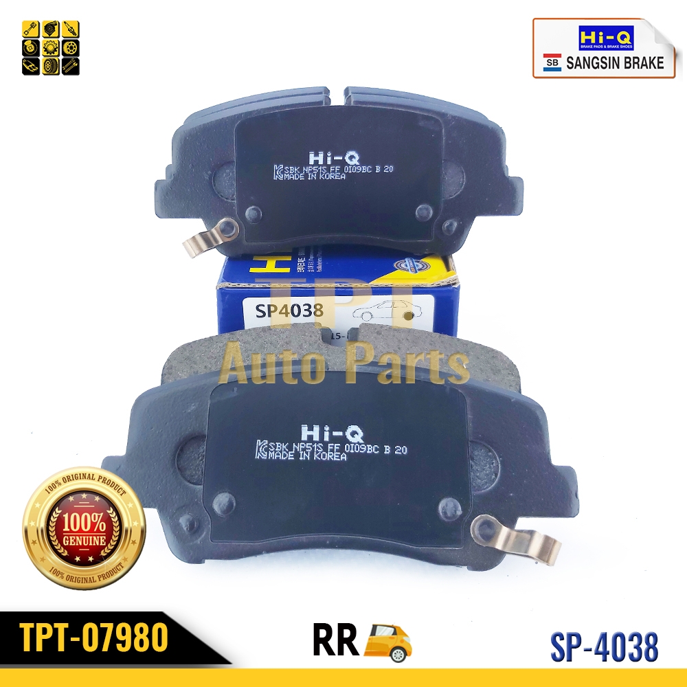 SP4038 Bố Thắng SAU Hyundai SOLATI Hi-Q - Korea