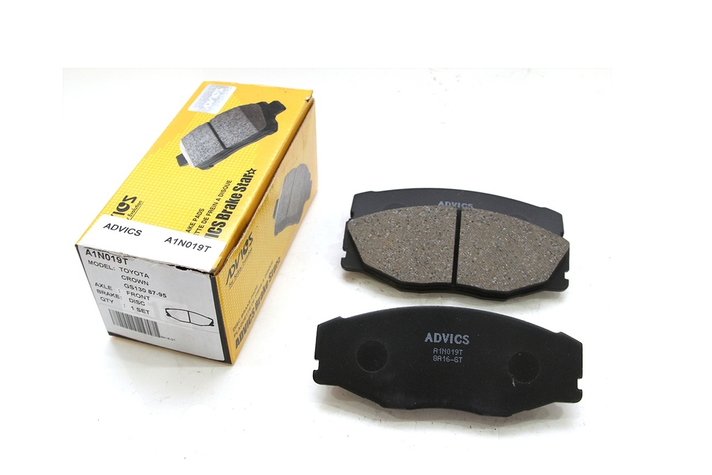 A1N019T - Bố Thắng - Má Phanh TRƯỚC Toyota CROWN S130 87-85 ADVICS - Japan