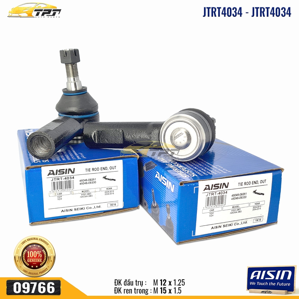 JTRT4034 - 34 Cặp Rô Tuyn Lái NGOÀI Toyota INNOVA - Toyota HILUX AISIN - Japan