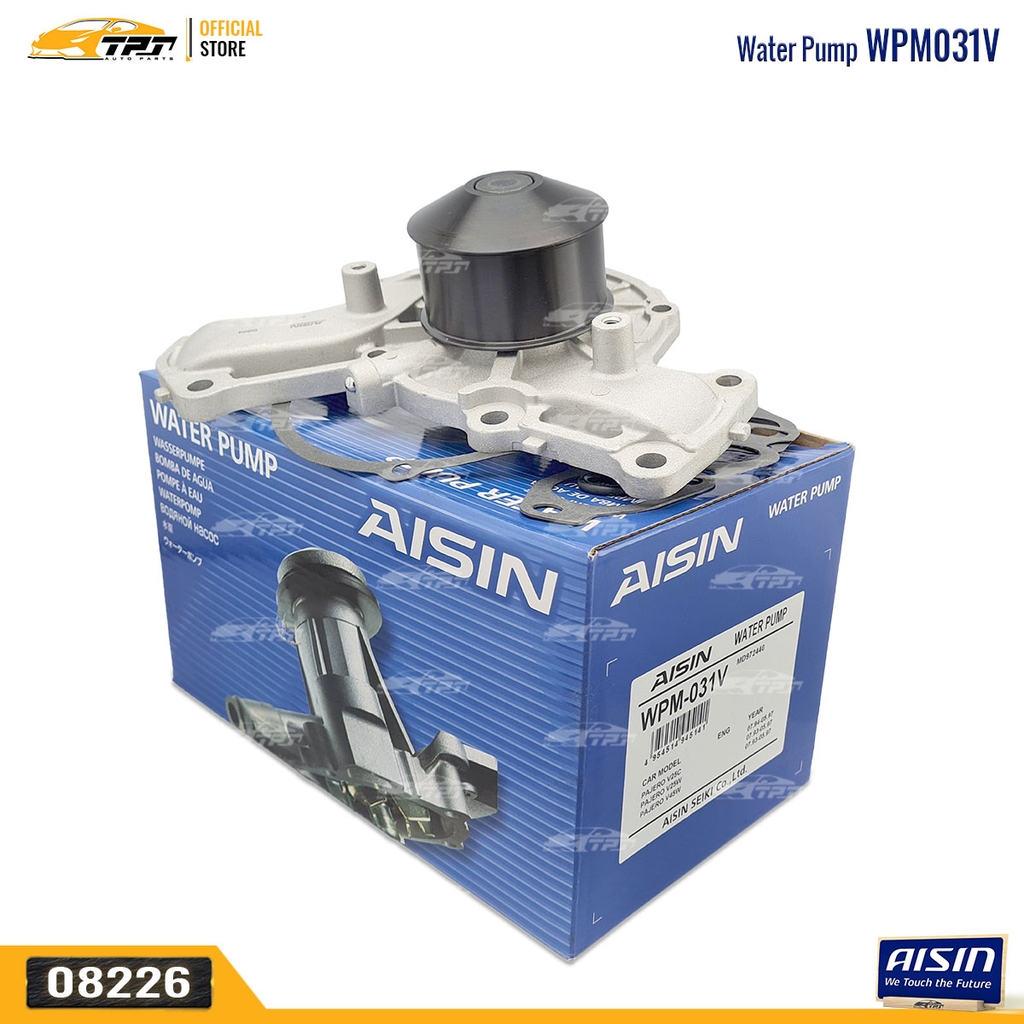 WPM031V Bơm Nước Mitsubishi PAJERO VN 3.5 02-07 AISIN - Japan