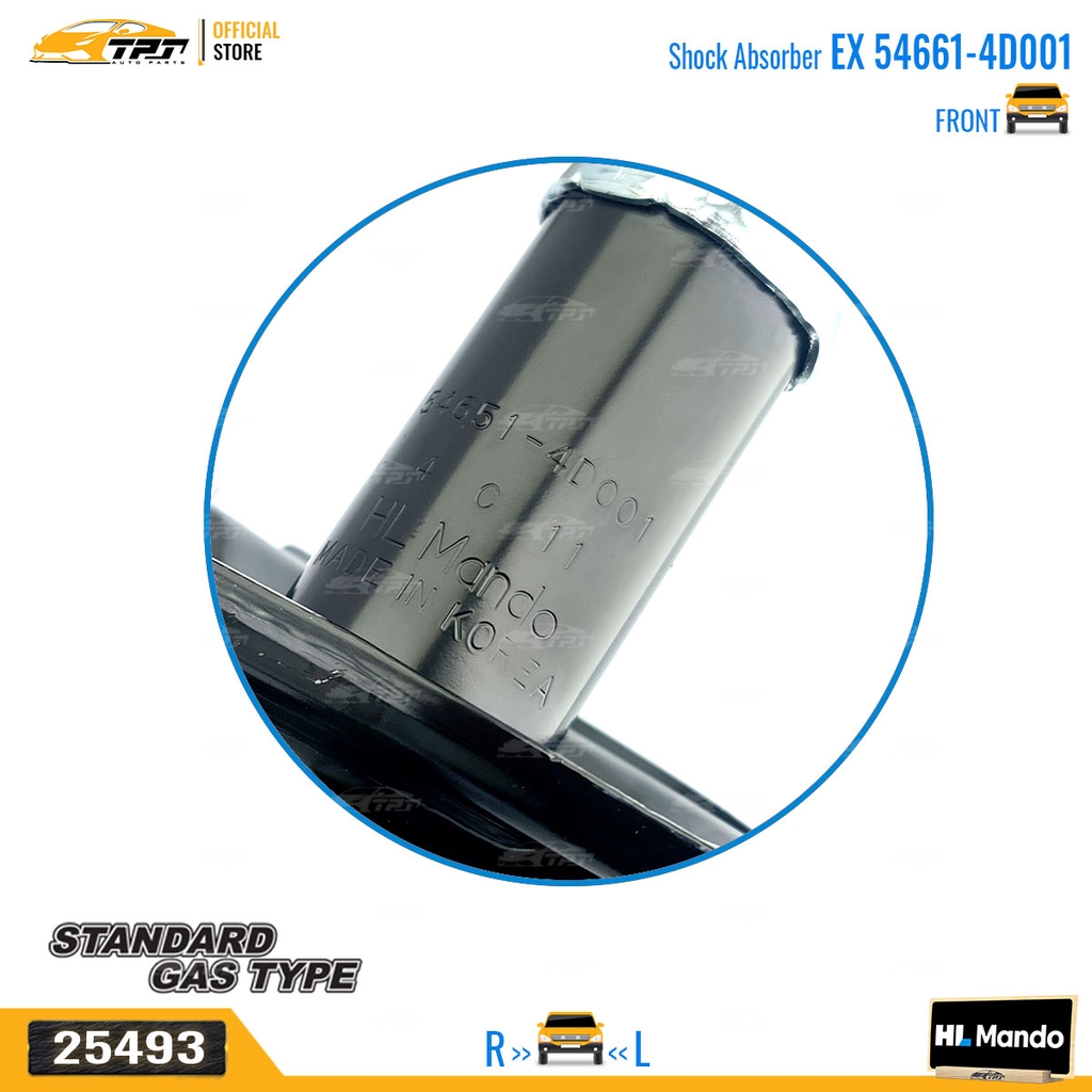 EX546614D001 Phuộc Nhún - Giảm Xóc TRƯỚC Kia CARNIVAL 2.2 - 3.8 05- MANDO - Korea