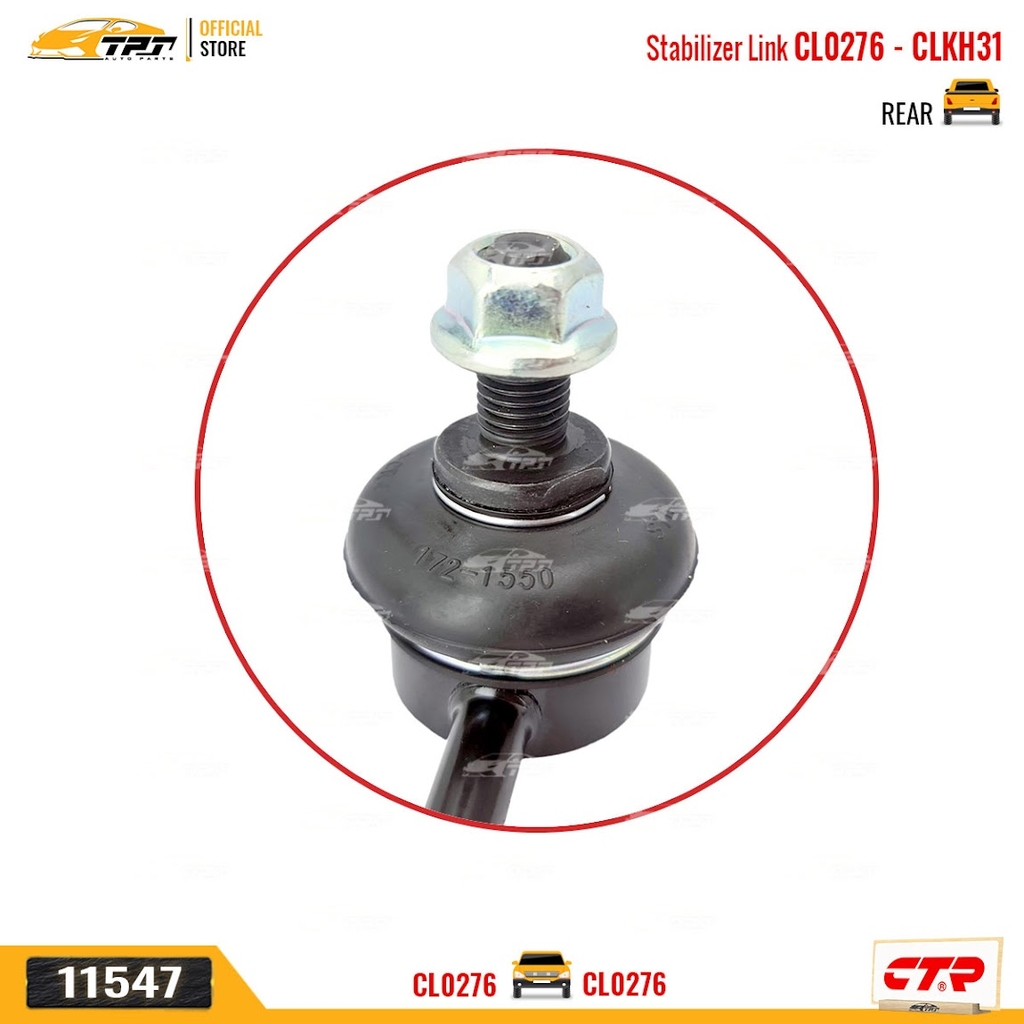 CL0276 Rô Tuyn Cân Bằng SAU Hyundai AVANTE 06-16 Hyundai ELANTRA 06-13 Hyundai i30 07-13 (Bên Tài = Phụ) [CLKH31] CTR - Korea