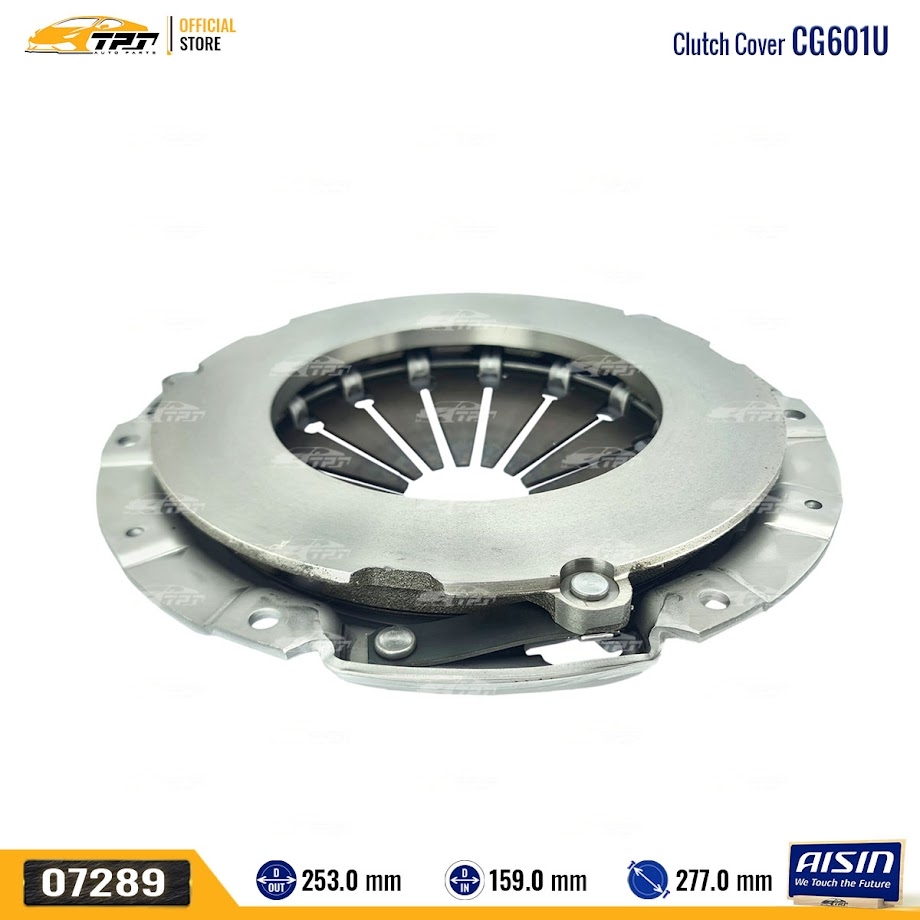 CG601U Mâm Ép - Bàn Ép Ly Hợp Isuzu D-MAX - Isuzu MU-X - Tải Isuzu 1T9 3.0  [253-159] AISIN - Japan