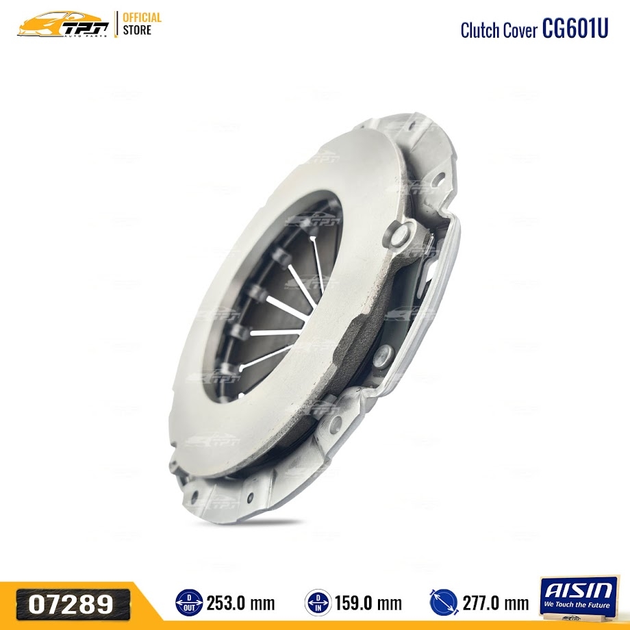 CG601U Mâm Ép - Bàn Ép Ly Hợp Isuzu D-MAX - Isuzu MU-X - Tải Isuzu 1T9 3.0  [253-159] AISIN - Japan