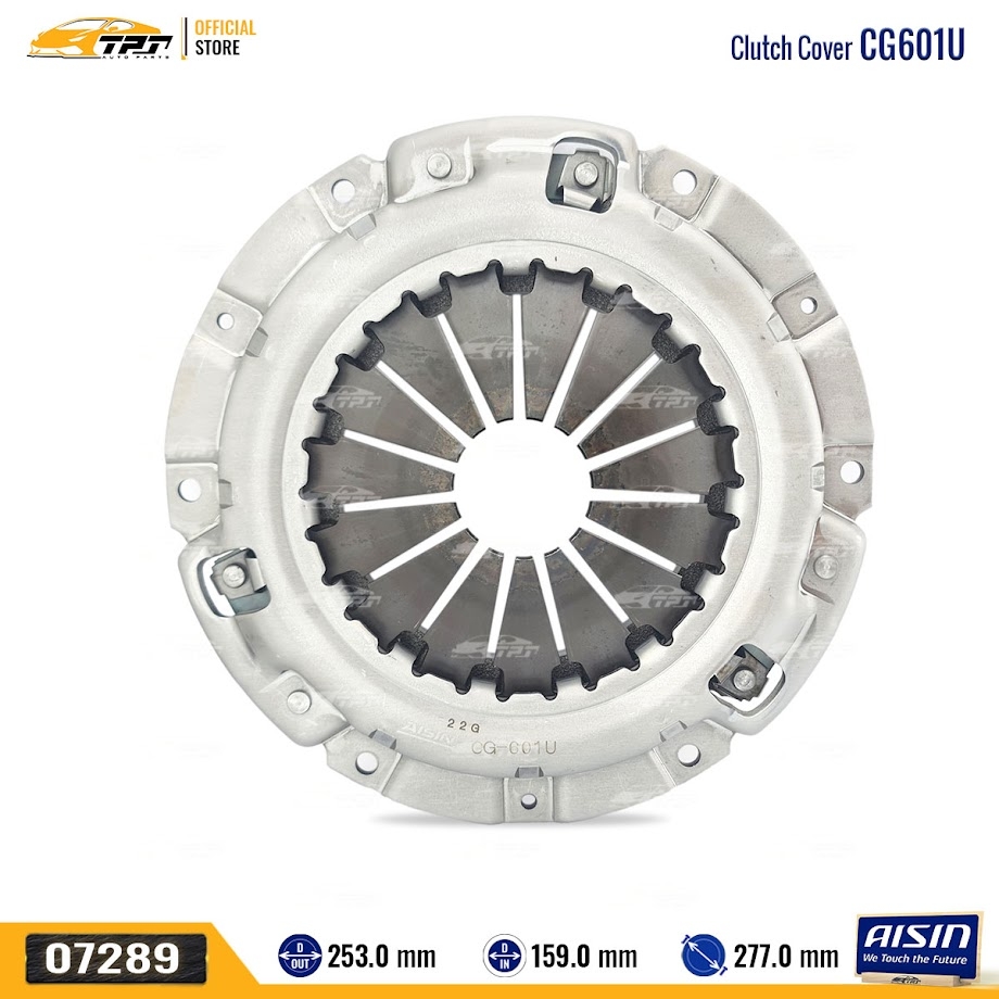 CG601U Mâm Ép - Bàn Ép Ly Hợp Isuzu D-MAX - Isuzu MU-X - Tải Isuzu 1T9 3.0  [253-159] AISIN - Japan