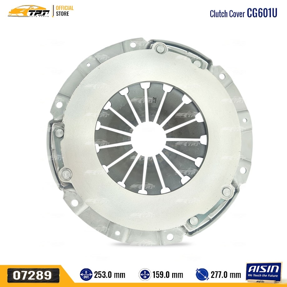 CG601U Mâm Ép - Bàn Ép Ly Hợp Isuzu D-MAX - Isuzu MU-X - Tải Isuzu 1T9 3.0  [253-159] AISIN - Japan