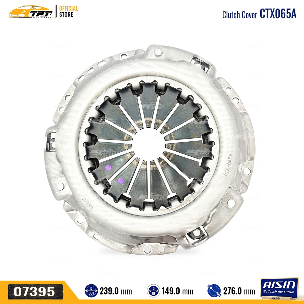 CTX065A Mâm Ép - Bàn Ép Ly Hợp Toyota INNOVA Toyota HILUX Toyota HIACE [239-149] AISIN - Japan