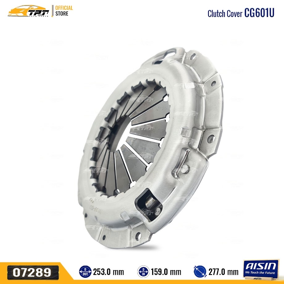 CG601U Mâm Ép - Bàn Ép Ly Hợp Isuzu D-MAX - Isuzu MU-X - Tải Isuzu 1T9 3.0  [253-159] AISIN - Japan