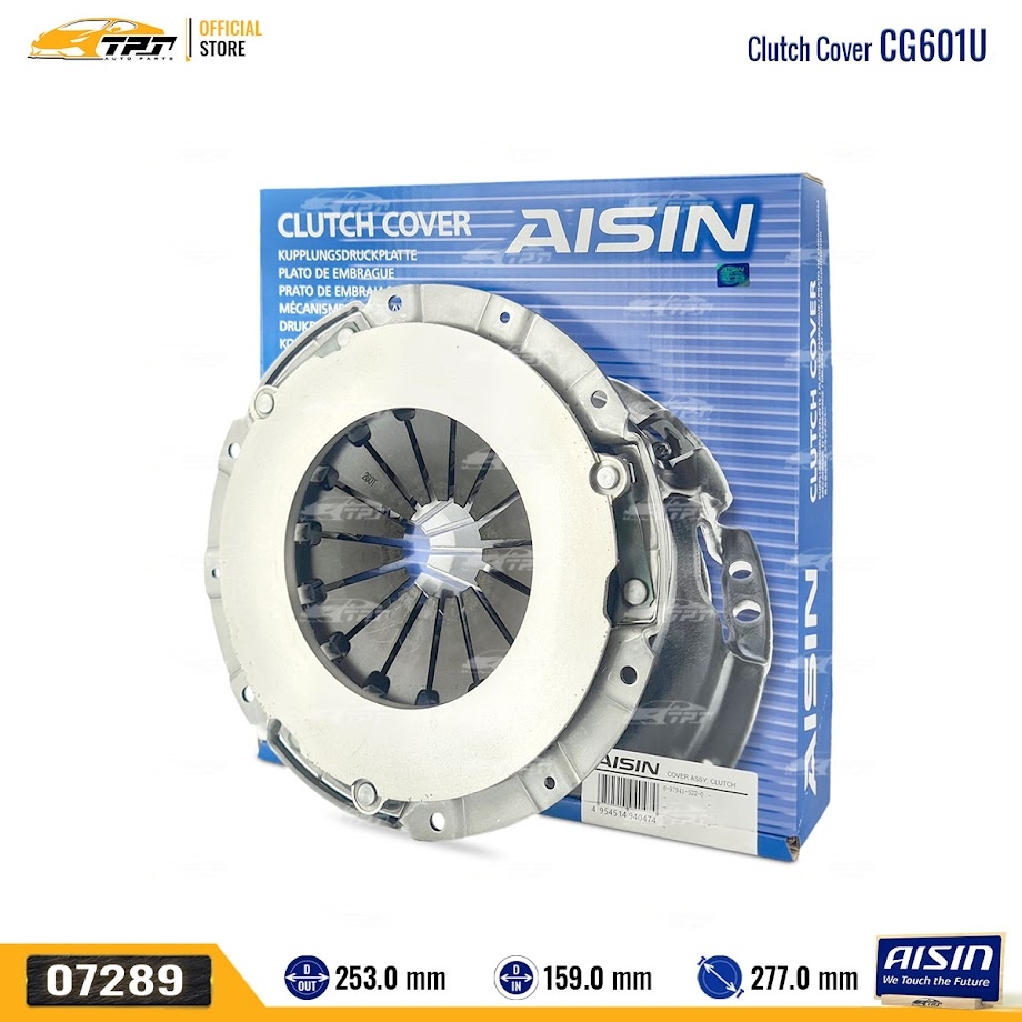 CG601U Mâm Ép - Bàn Ép Ly Hợp Isuzu D-MAX - Isuzu MU-X - Tải Isuzu 1T9 3.0  [253-159] AISIN - Japan
