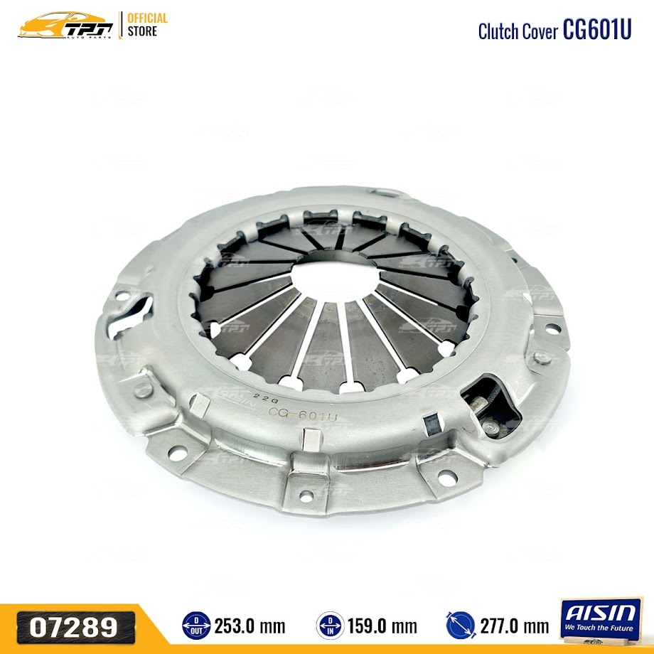 CG601U Mâm Ép - Bàn Ép Ly Hợp Isuzu D-MAX - Isuzu MU-X - Tải Isuzu 1T9 3.0  [253-159] AISIN - Japan