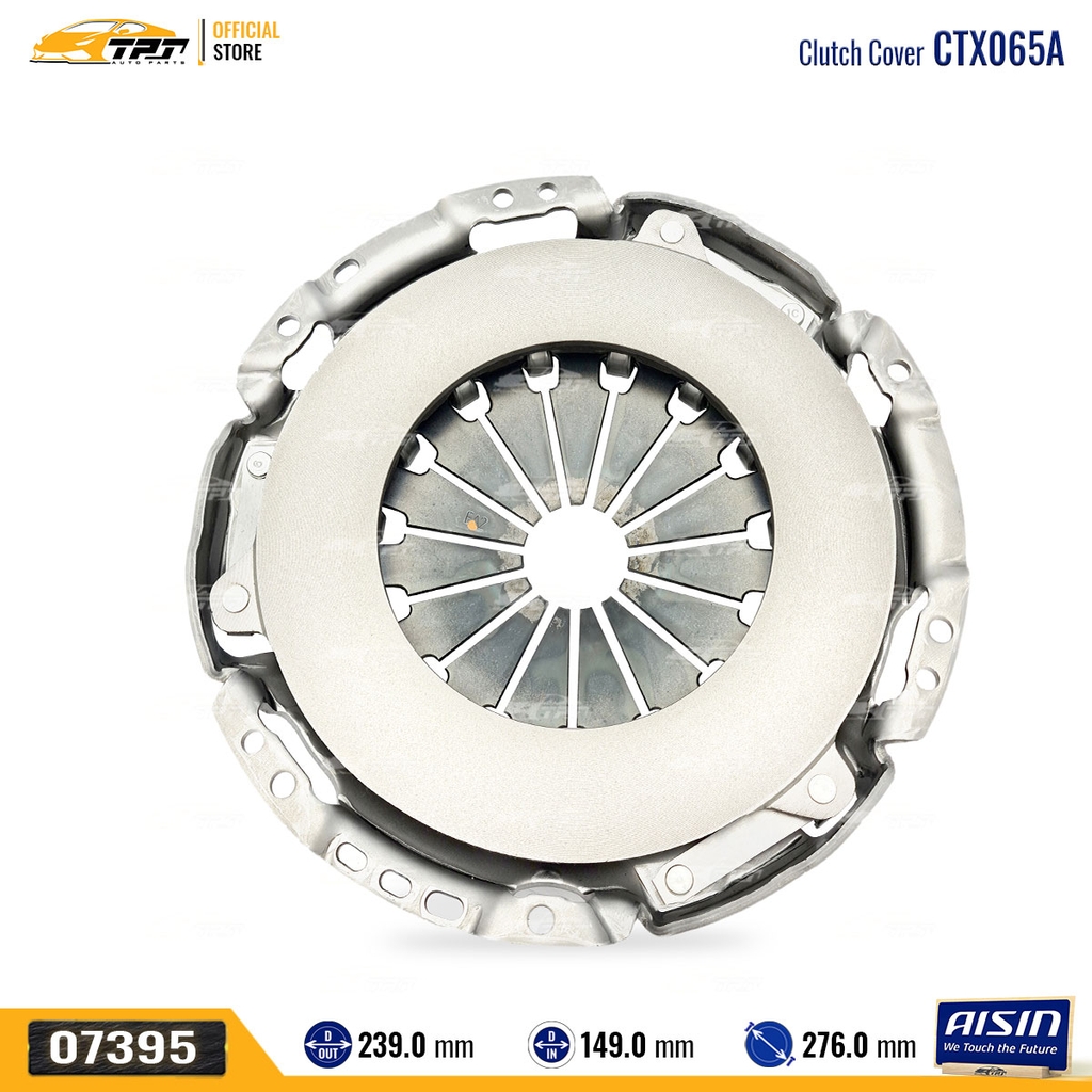 CTX065A Mâm Ép - Bàn Ép Ly Hợp Toyota INNOVA Toyota HILUX Toyota HIACE [239-149] AISIN - Japan