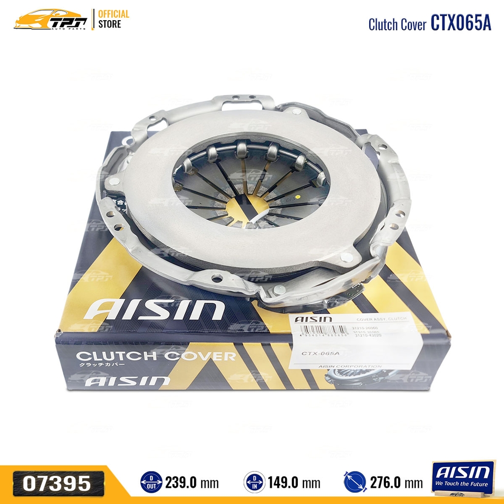 CTX065A Mâm Ép - Bàn Ép Ly Hợp Toyota INNOVA Toyota HILUX Toyota HIACE [239-149] AISIN - Japan