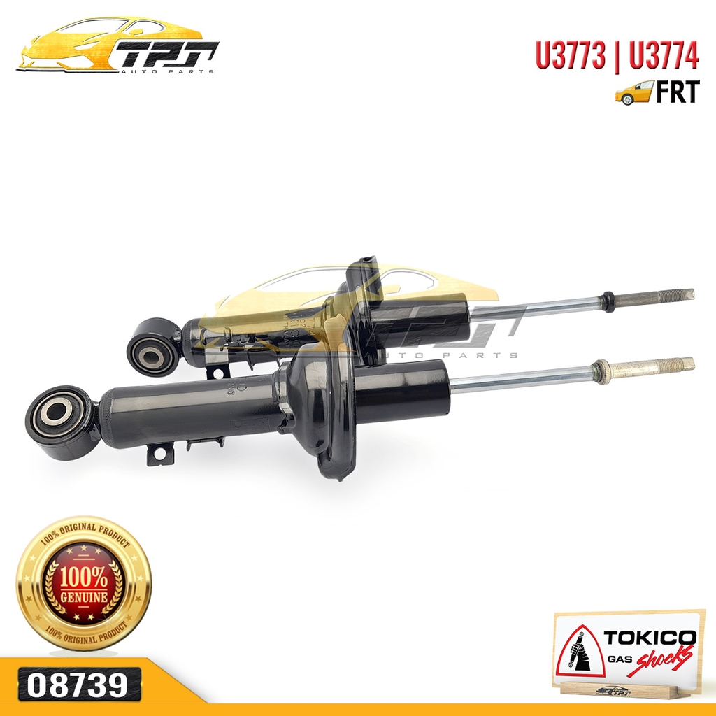 U3773 - U3774 Hơi Phuộc Nhún - Giảm Xóc TRƯỚC Toyota INNOVA 06-15 HILUX 2.5 2WD 04-15 TOKICO - Japan