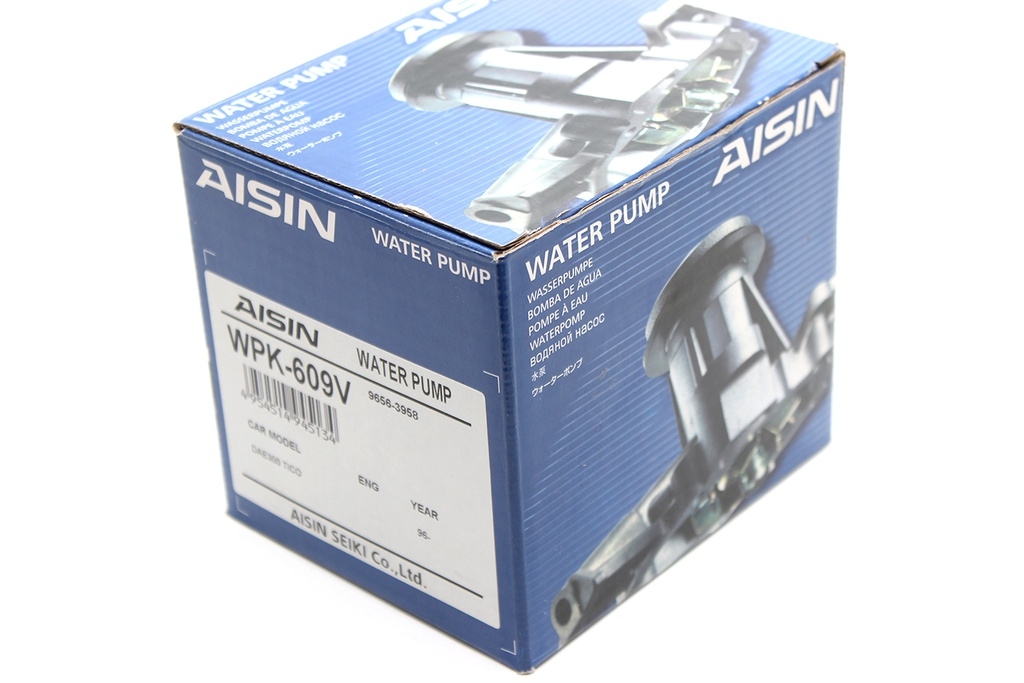WPK609V Bơm Nước Deawoo MATIZ VN 0.8 98-08 Chevrolet SPARK VN 0.8-1.0 08-16 AISIN - Japan