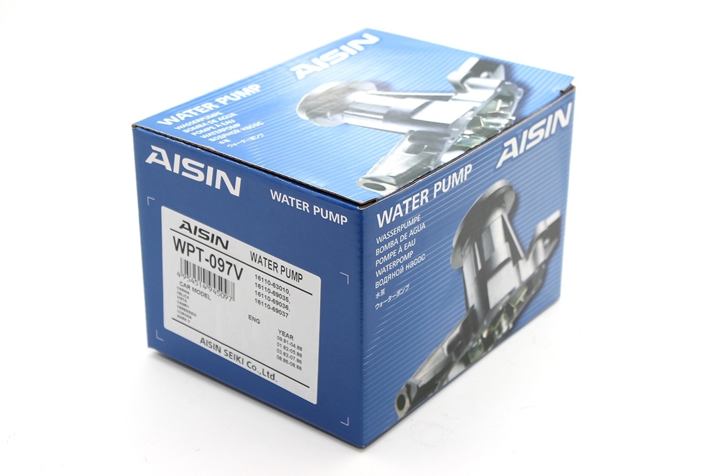 WPT097V Bơm Nước Toyota CAMRY 1.8-2.0 - CORONA 2.0 82-87 AISIN - Japan