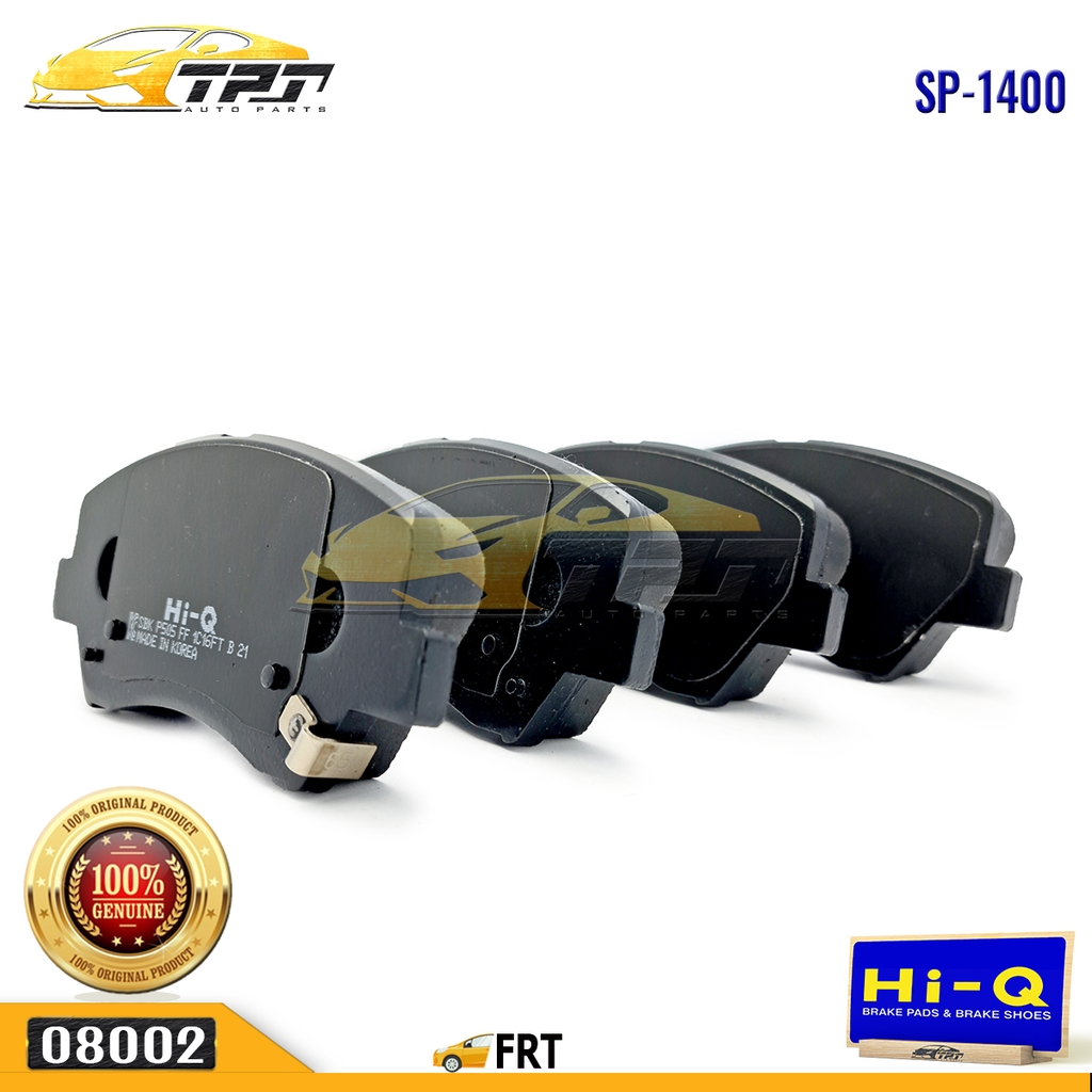 SP1400 Bố Thắng TRƯỚC Hyundai ACCENT 11-16 AVANTE - ELANTRA 11-16 Kia CREARO 13- K3 13- Hi-Q - Korea