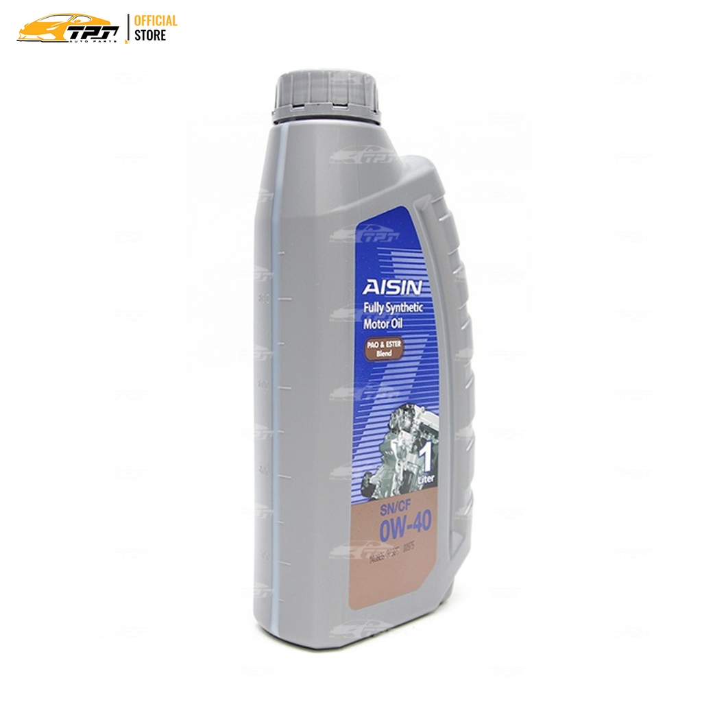 0W-40 SN/CF Nhớt Động Cơ Pao & Ester Blend Fully ESEN0041P [1 Lít] AISIN - Japan