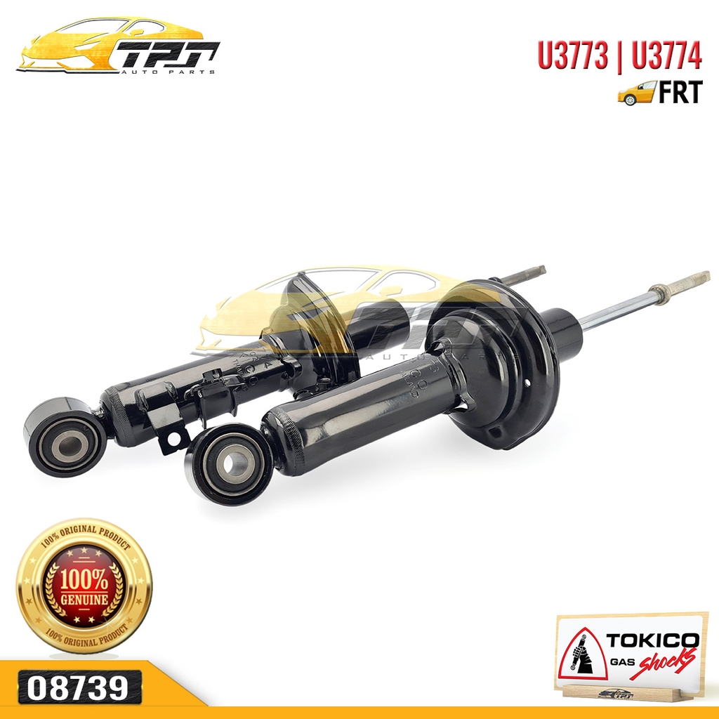 U3773 - U3774 Hơi Phuộc Nhún - Giảm Xóc TRƯỚC Toyota INNOVA 06-15 HILUX 2.5 2WD 04-15 TOKICO - Japan