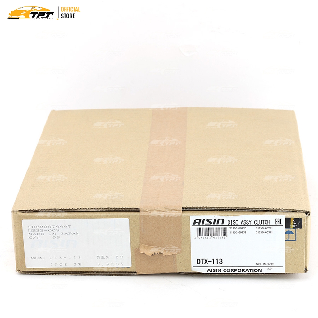 DTX113 - Lá Côn Toyota LAND CRUISER 4.0 90 4.2 90-95 4.5 VN 00-07 [14R-300-32.4] AISIN - Japan