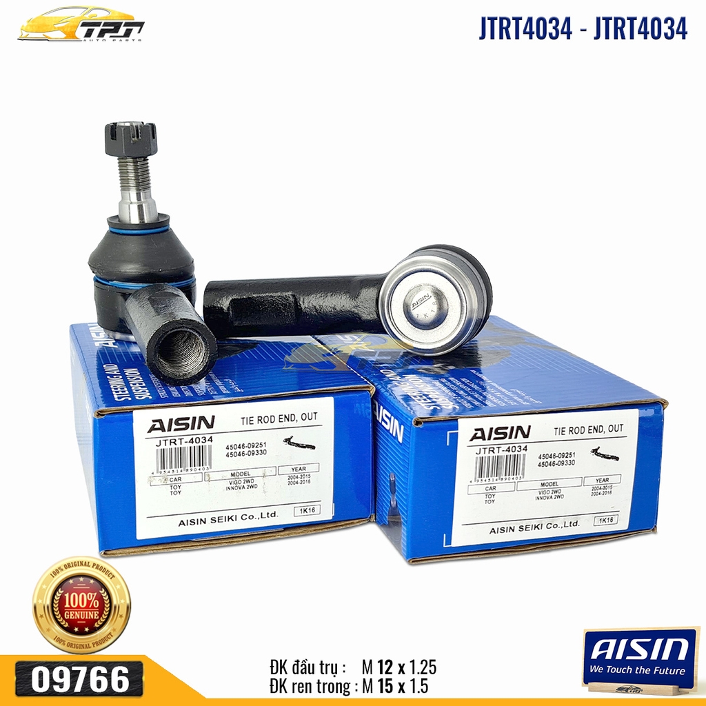 JTRT4034 - 34 Cặp Rô Tuyn Lái NGOÀI Toyota INNOVA - Toyota HILUX AISIN - Japan