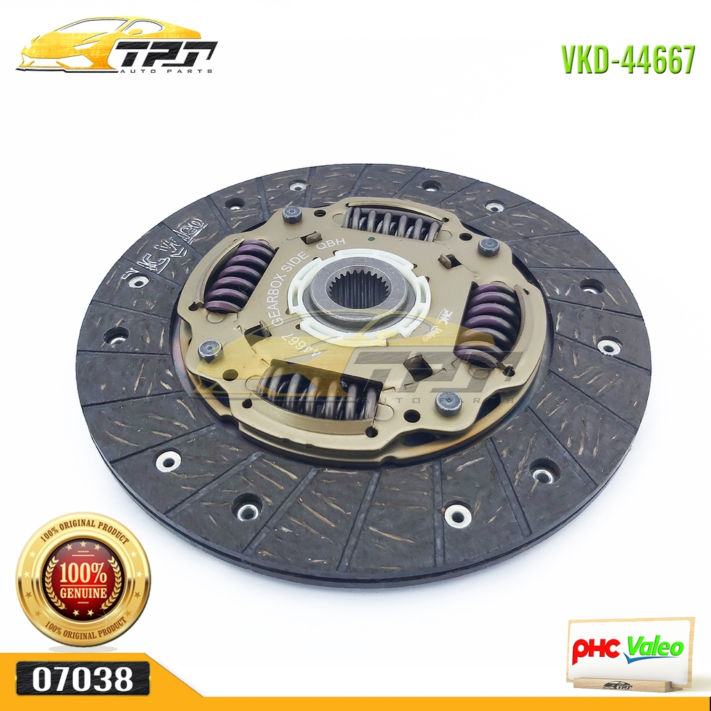 VKD44667 Lá Côn Kia MORNING - Hyundai GRAND I10 - 24 R 190 MM 20.0 (4 MAY) [190.0 - 130.0 - 24R - 20.0] [KD40 - VKD37269] VALEO