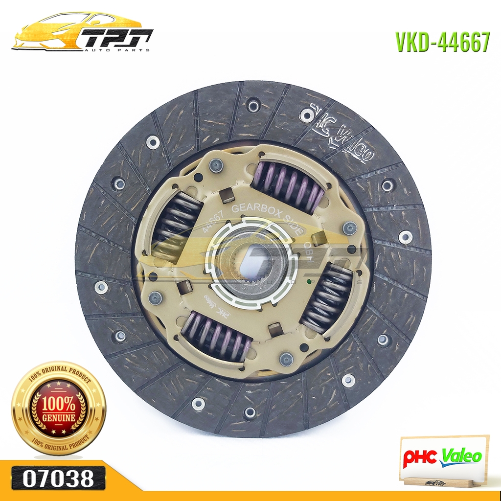 VKD44667 Lá Côn Kia MORNING - Hyundai GRAND I10 - 24 R 190 MM 20.0 (4 MAY) [190.0 - 130.0 - 24R - 20.0] [KD40 - VKD37269] VALEO