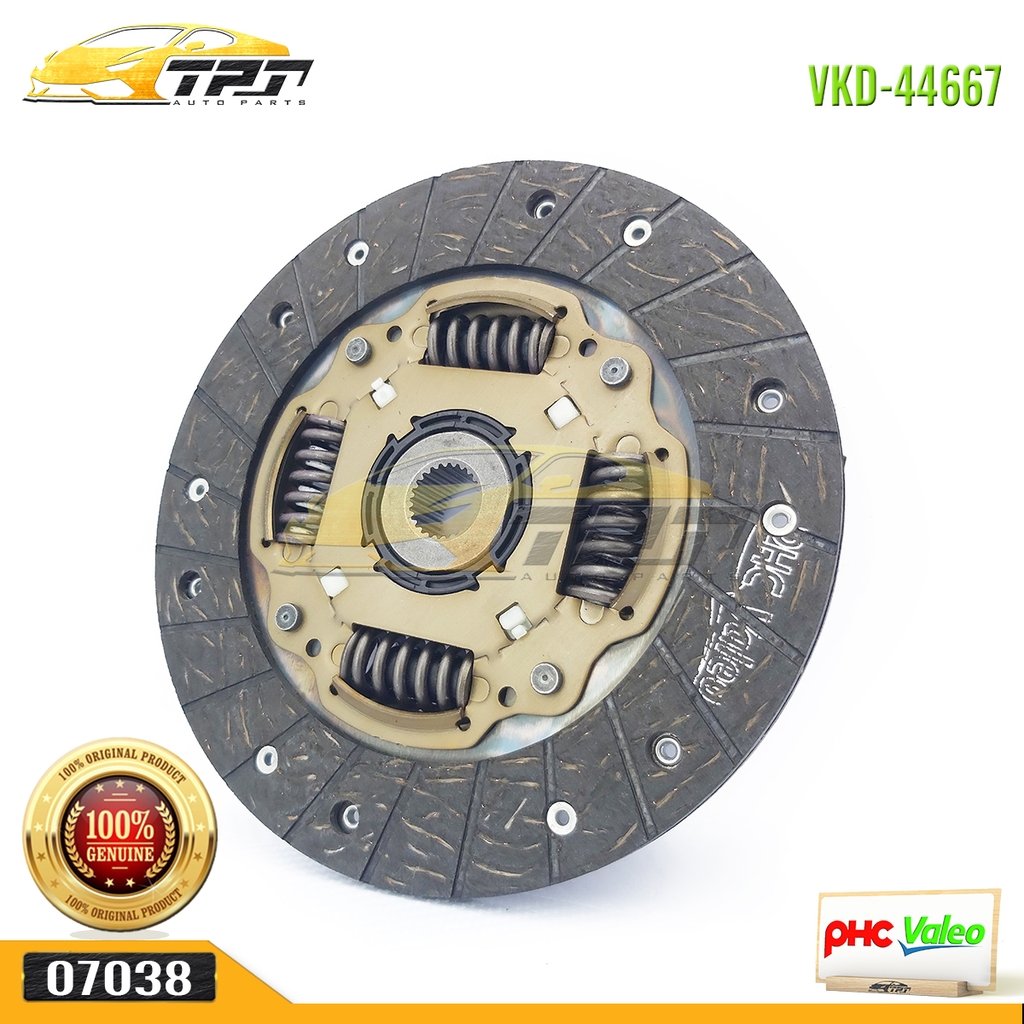 VKD44667 Lá Côn Kia MORNING - Hyundai GRAND I10 - 24 R 190 MM 20.0 (4 MAY) [190.0 - 130.0 - 24R - 20.0] [KD40 - VKD37269] VALEO