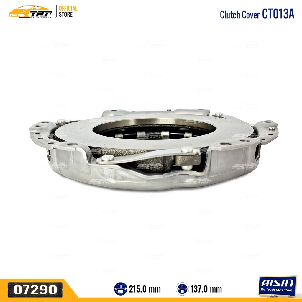 CT013A - Mâm Ép - Bàn Ép Ly Hợp Toyota VIOS 1.5 YARIS 1.5 [215-137] AISIN - Japan