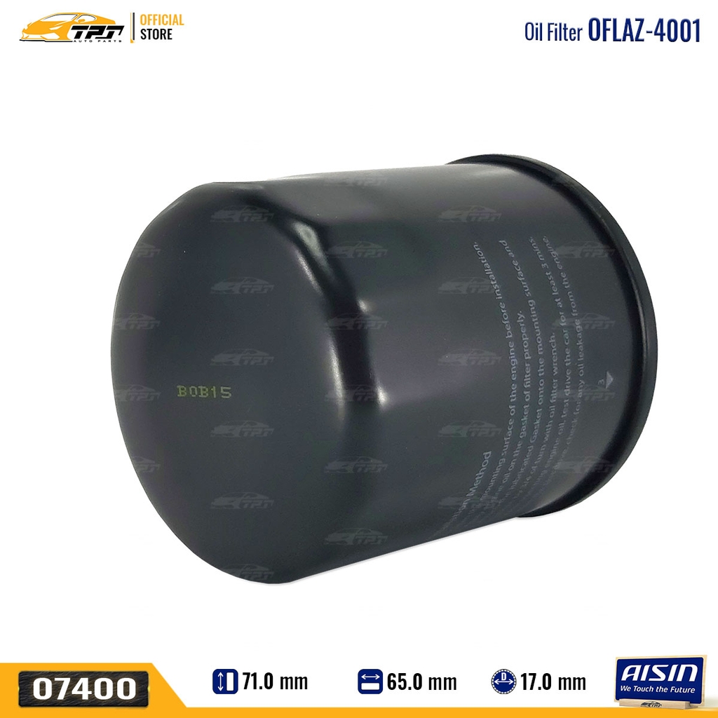 OFLAZ4003 Lọc Nhớt Động Cơ Toyota VIOS 02- AVANZA 04- CAMRY 94-01 COROLLA ALTIS 01- COROLLA CROSS 20- AISIN - Japan