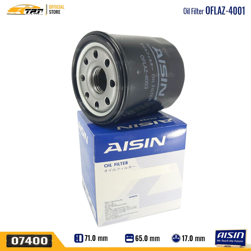 OFLAZ4003 Lọc Nhớt Động Cơ Toyota VIOS 02- AVANZA 04- CAMRY 94-01 COROLLA ALTIS 01- COROLLA CROSS 20- AISIN - Japan