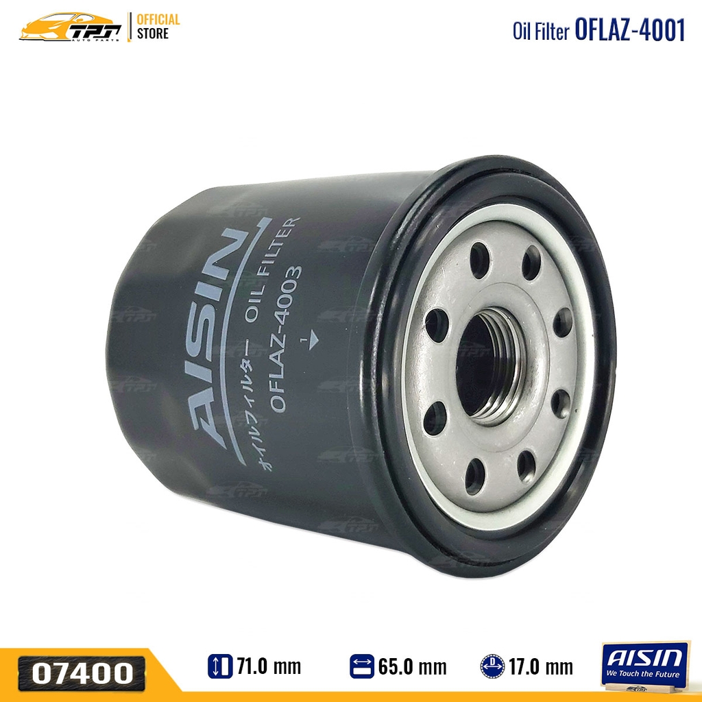 OFLAZ4003 Lọc Nhớt Động Cơ Toyota VIOS 02- AVANZA 04- CAMRY 94-01 COROLLA ALTIS 01- COROLLA CROSS 20- AISIN - Japan