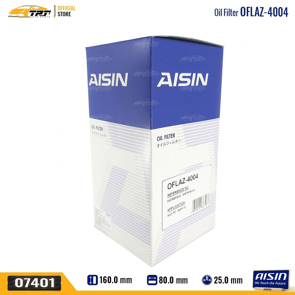 OFLAZ4004 Lọc Nhớt Động Cơ Isuzu DMAX 05-13 Chevrolet COLORADO AISIN - Japan