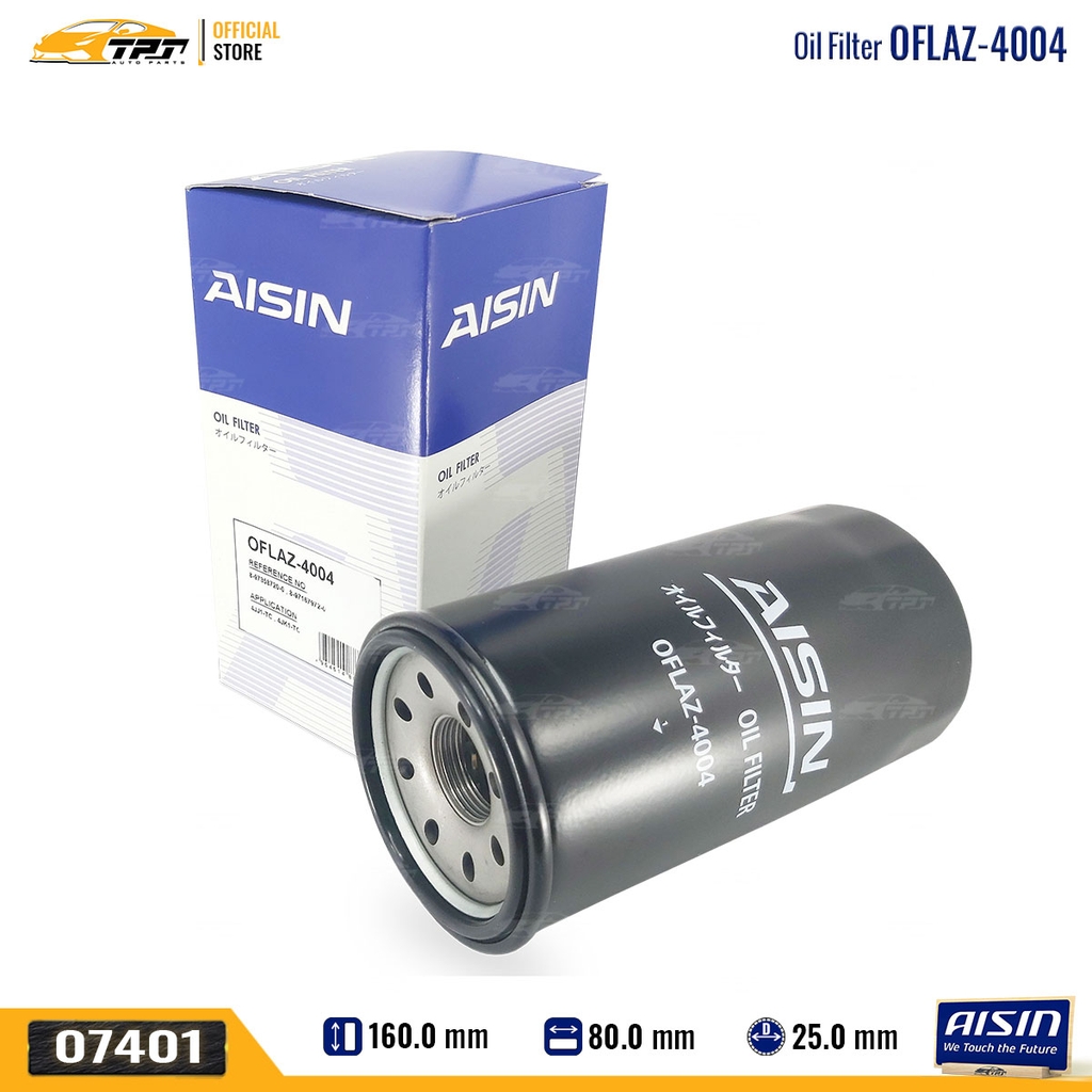 OFLAZ4004 Lọc Nhớt Động Cơ Isuzu DMAX 05-13 Chevrolet COLORADO AISIN - Japan