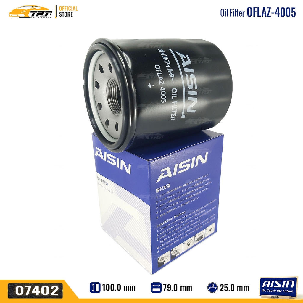 OFLAZ4005 Lọc Nhớt Động Cơ Isuzu DMAX 07-19 MUX 14-16 MU7 07-13 AISIN - Japan
