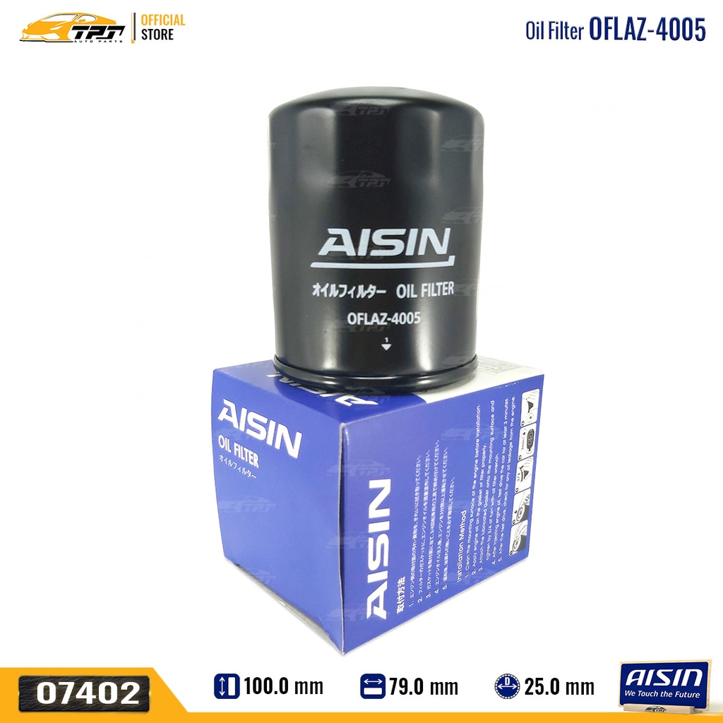 OFLAZ4005 Lọc Nhớt Động Cơ Isuzu DMAX 07-19 MUX 14-16 MU7 07-13 AISIN - Japan