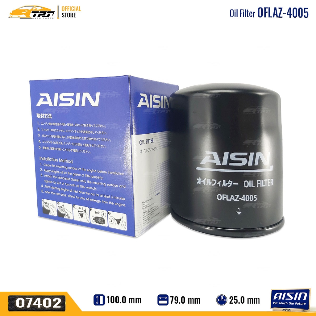 OFLAZ4005 Lọc Nhớt Động Cơ Isuzu DMAX 07-19 MUX 14-16 MU7 07-13 AISIN - Japan