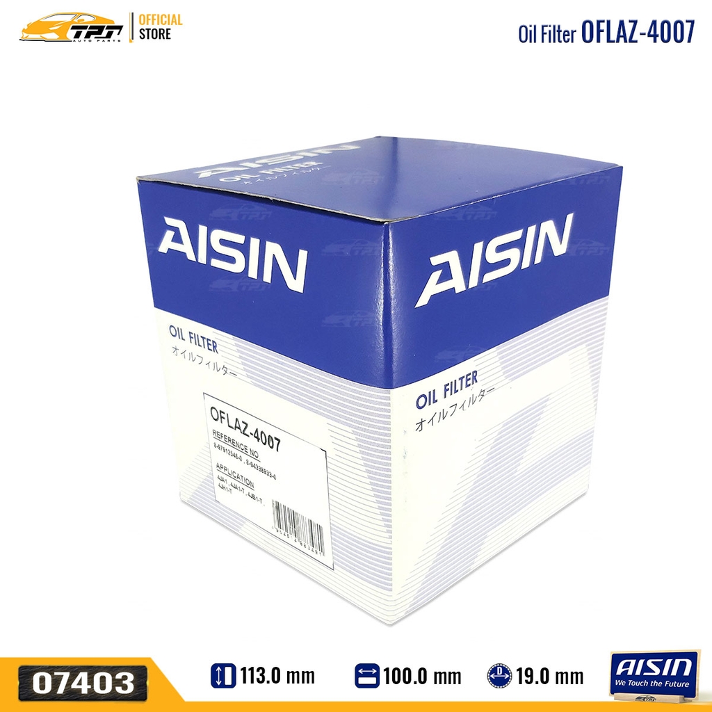 OFLAZ4007 Lọc Nhớt Động Cơ Isuzu HILANDER AISIN - Japan