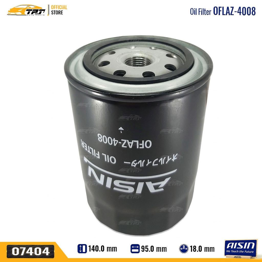 OFLAZ4008 Lọc Nhớt Động Cơ Ford EVEREST - RANGER 2.5 Toyota LAND CRUISER J4 J5 J6 J7 98-07 AISIN - Japan