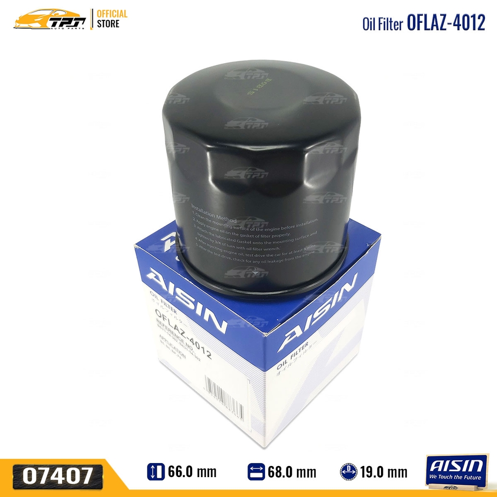 OFLAZ4012 Lọc Nhớt Động Cơ Mazda 2 09- Mazda 3 05- CX3 15- CX5 13- AISIN - Japan