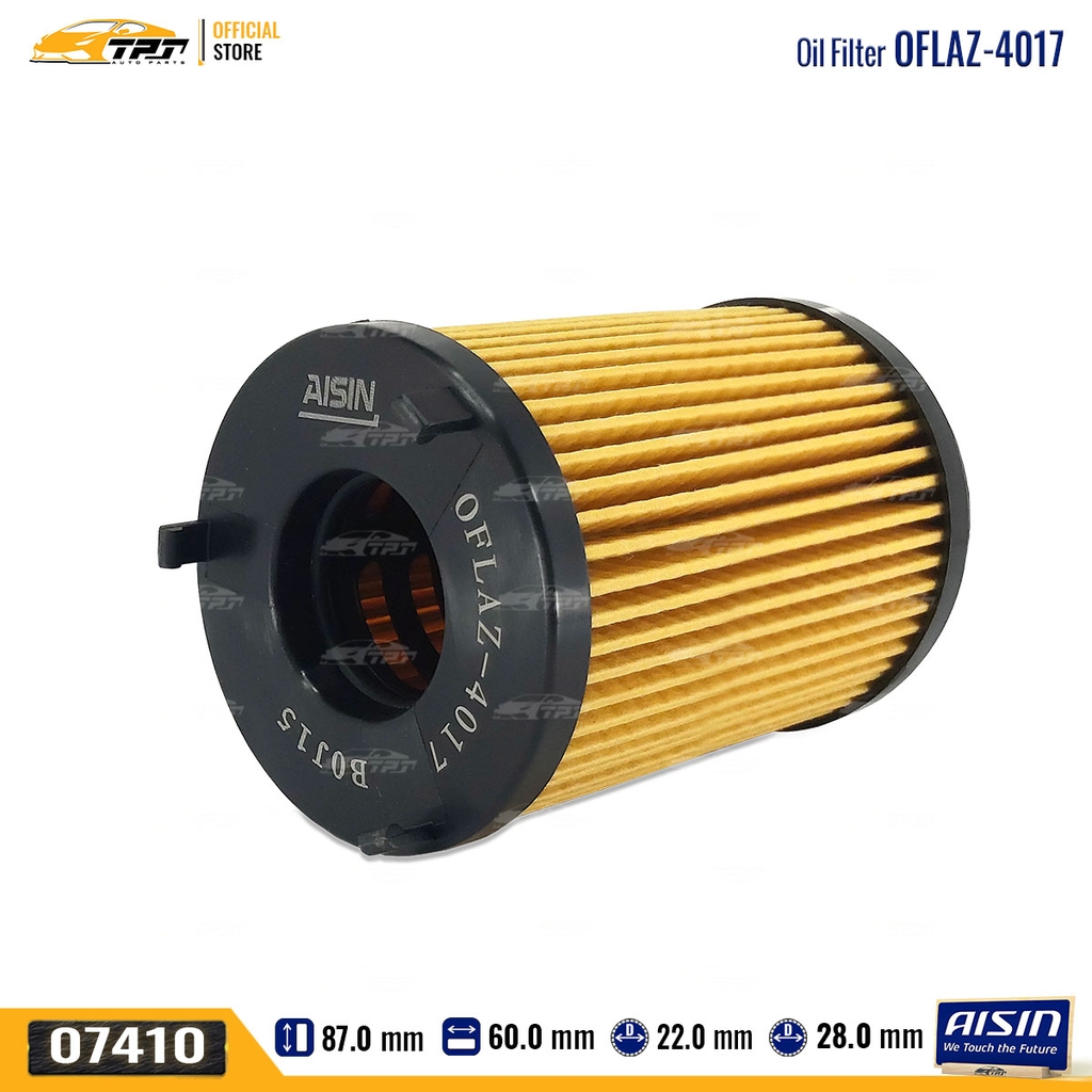 OFLAZ4017 Lọc Nhớt Động Cơ Isuzu DMAX 16- MUX 16- AISIN - Japan