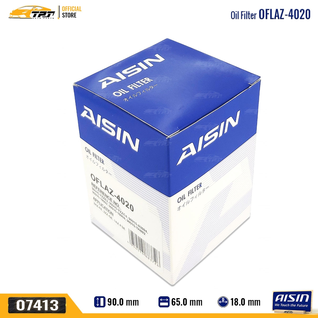 OFLAZ4020 Lọc Nhớt Động Cơ Toyota CAMRY 02-15 ALPHARD 02-14 WISH 03-09 AISIN - Japan