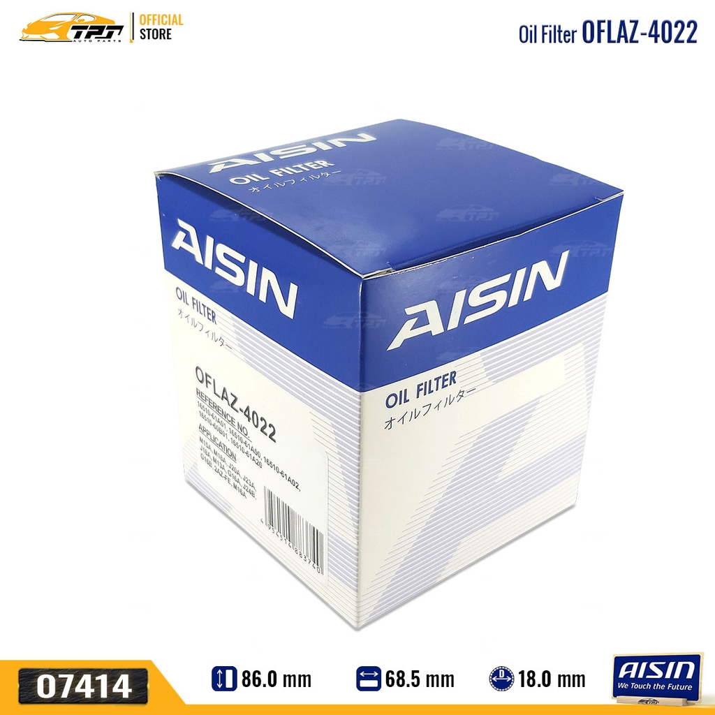 OFLAZ4022 Lọc Nhớt Động Cơ Suzuki CARRY APV SWIFT ERTIGA AISIN - Japan