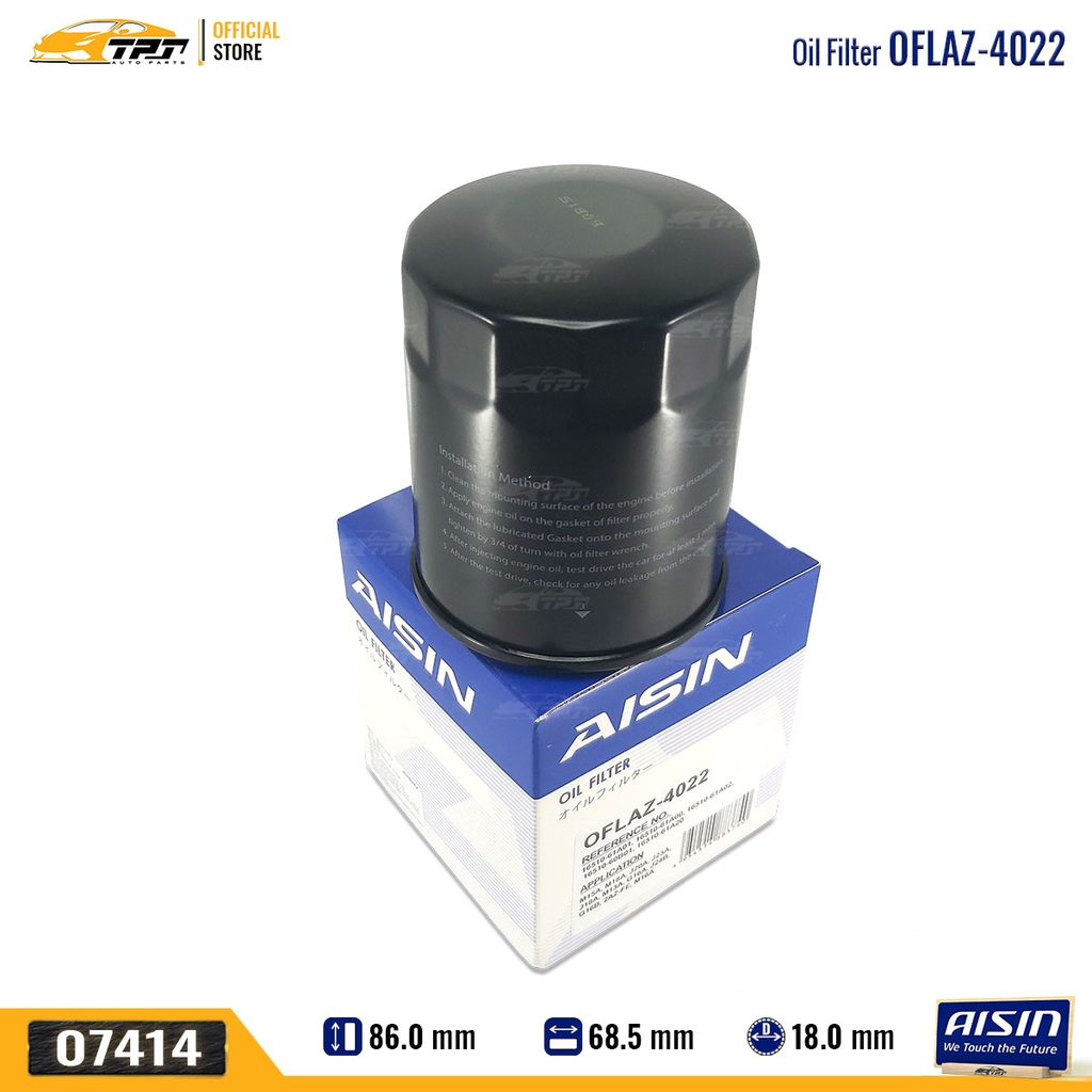 OFLAZ4022 Lọc Nhớt Động Cơ Suzuki CARRY APV SWIFT ERTIGA AISIN - Japan