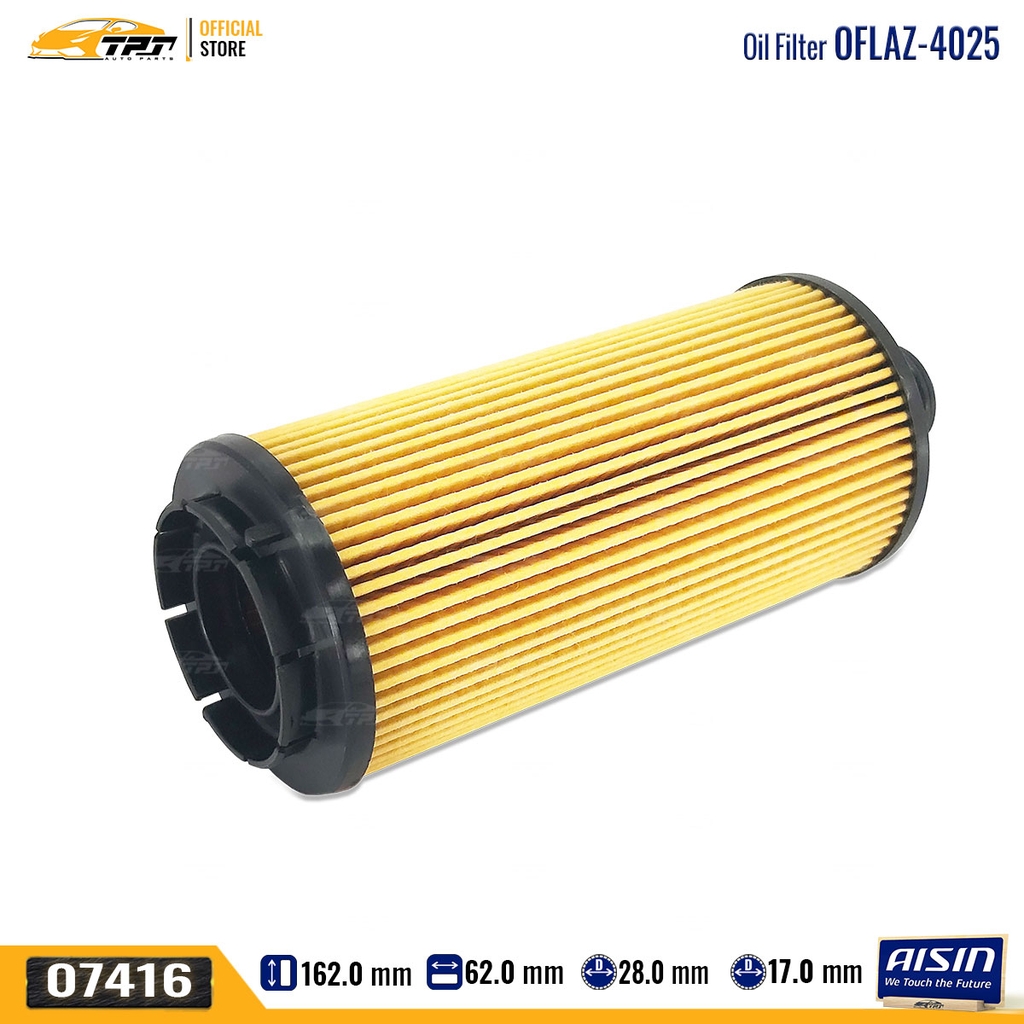 OFLAZ4025 Lọc Nhớt Động Cơ Chevrolet COLORADO 11-19 TRAILBLAZER 12-16 AISIN - Japan